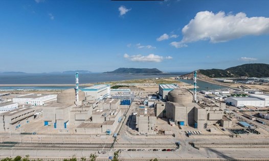 Nhà máy điện hạt nhân Đài Sơn ở Quảng Đông, Trung Quốc. Ảnh: Xinhua