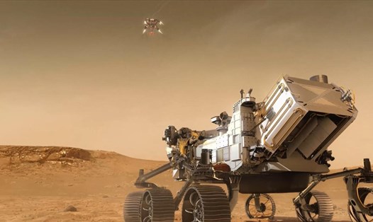 Tàu thám hiểm sao Hỏa Perseverance. Ảnh: NASA