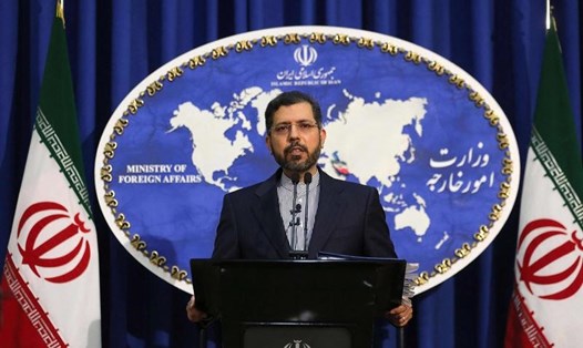 Người phát ngôn Bộ Ngoại giao Iran Saeed Khatibzadeh. Ảnh: AFP