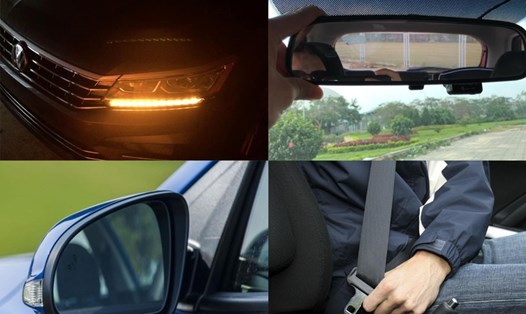4 tính năng an toàn cơ bản trên ôtô. Đồ họa: Trang Thiều