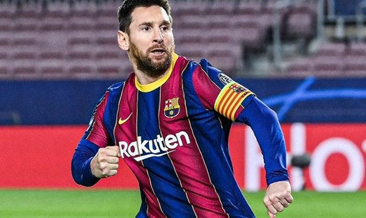Messi là cầu thủ có đóng góp lớn nhất cho Barcelona ở mùa giải 2020-2021. Ảnh: AFP.