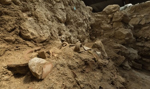 Các nhà khảo cổ học cho biết trận động đất 2.800 năm tuổi nghiêm trọng đến mức nó đã được đề cập trong Kinh Thánh. Ảnh: Eliyahu Yanai, City of David