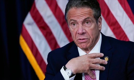 Thống đốc New York Andrew Cuomo. Ảnh: AFP