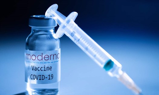 Vaccine Moderna. Ảnh: AFP