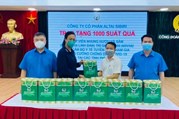 Công đoàn Y tế Việt Nam tiếp nhận quà tặng cho cán bộ y tế