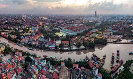 Hải Phòng đồng ý chủ trương đầu tư Dự án chỉnh trang sông Tam Bạc đoạn từ cầu Lạc Long đến cầu Hoàng Văn Thụ. Ảnh Nguyễn Hồng Phong