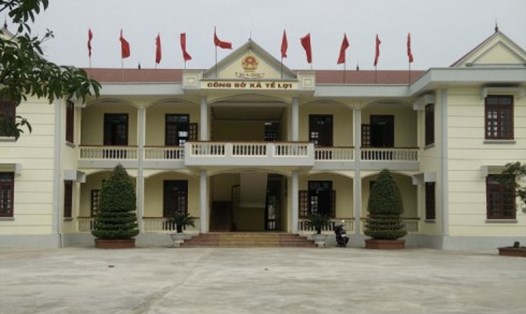 Công sở xã Tế Lợi, huyện Nông Cống, tỉnh Thanh Hoá. Ảnh Cổng TTĐT Tế Lợi