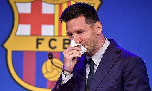 Messi đã ra đi nhưng rắc rối tài chính của Barca chưa được giải quyết. Ảnh: AFP.
