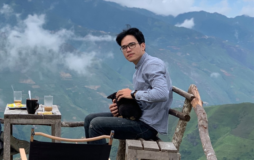 Phạm Hoàng Công có niềm đam mê với những chuyến đi phượt, đặc biệt là núi rừng Tà Xùa.