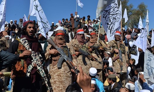 Lực lượng Taliban ở Afghanistan. Ảnh: AFP