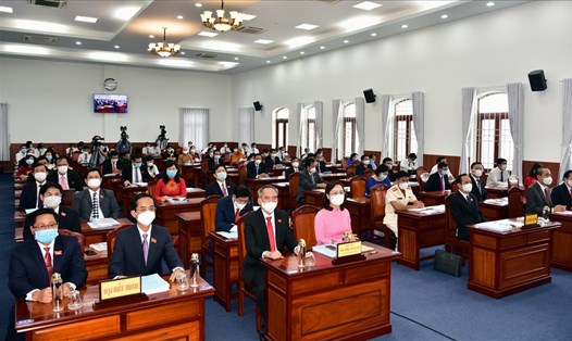 Các đại biểu dự HĐND tỉnh Bạc Liêu lần thứ 2. Ảnh: VP HĐND tỉnh Bạc Liêu