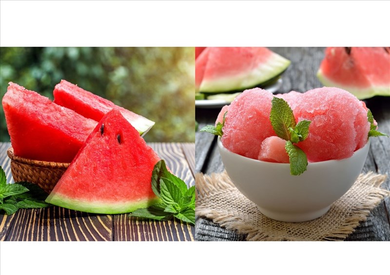 Công thức làm kem dưa hấu mát lạnh tại nhà cực đơn giản cho bé