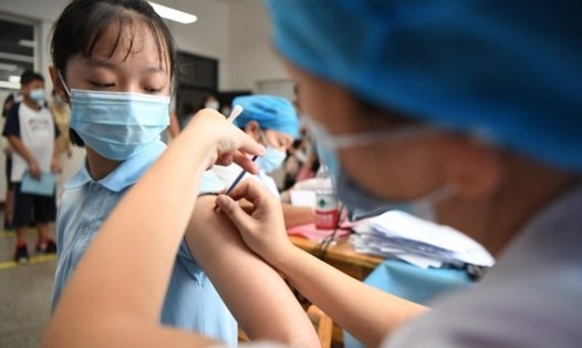 Trung Quốc tiêm hơn 1,84 tỉ liều vaccine COVID-19. Ảnh: Tân Hoa Xã