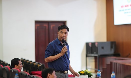 TS. Nguyễn Đào Tùng - Phó Giám đốc Học viện Tài chính - đưa ra dự đoán điểm chuẩn năm 2021 của học viện. Ảnh: hocvientaichinh.com.vn