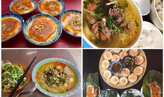 Ẩm thực miền Trung luôn thu hút thực khách bởi sự đa dạng, đậm hương vị. Ảnh: LĐ