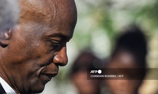 Trận động đất xảy ra khi Haiti đang chìm trong các cuộc khủng hoảng chính trị và an ninh sau vụ ám sát Tổng thống Jovenel Moise (trong ảnh). Ảnh: AFP