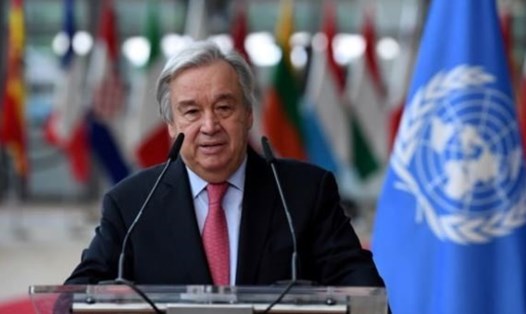 Tổng thư ký Liên hợp quốc Antonio Guterres. Ảnh: AFP
