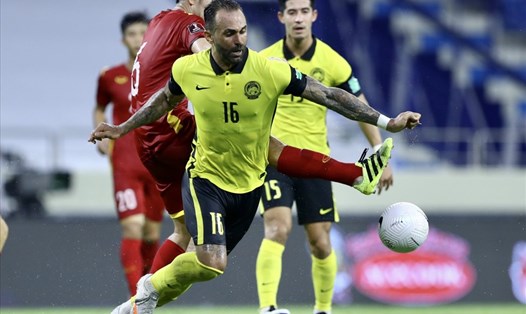 Guiherme de Paula, một trong ba cầu thủ nhập tịch của tuyển Malaysia thi đấu không thành công tại vòng loại World Cup 2022. Ảnh: Mỹ Trang.