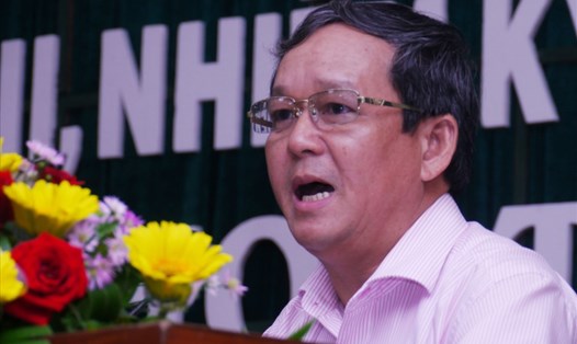 Ông Nguyễn Công Thành, Phó Cục trưởng Cục thuế Bình Định. Ảnh Đức Anh