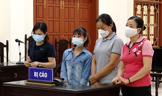 TAND tỉnh Ninh Bình xét xử sơ thẩm đối với các bị cáo tại phiên tòa. Ảnh: NT