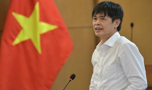 Ông Nguyễn Bá Minh - Vụ trưởng Vụ Giáo dục mầm non, Bộ GDĐT. Ảnh: Thế Đại