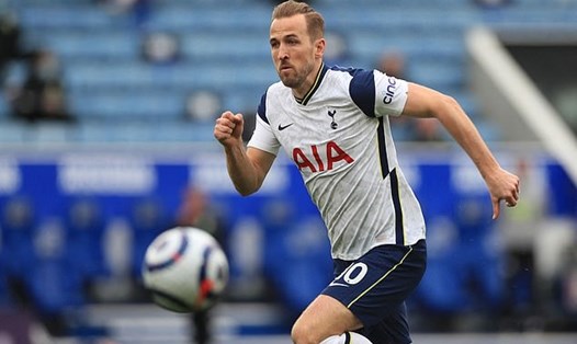 Harry Kane vẫn chưa có trận đấu nào cho Tottenham ở mùa giải 2021-22. Ảnh: AFP