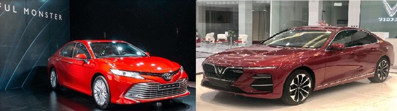 Có khoảng hơn 1 tỉ, nên mua VinFast Lux A2.0 hay Toyota Camry?