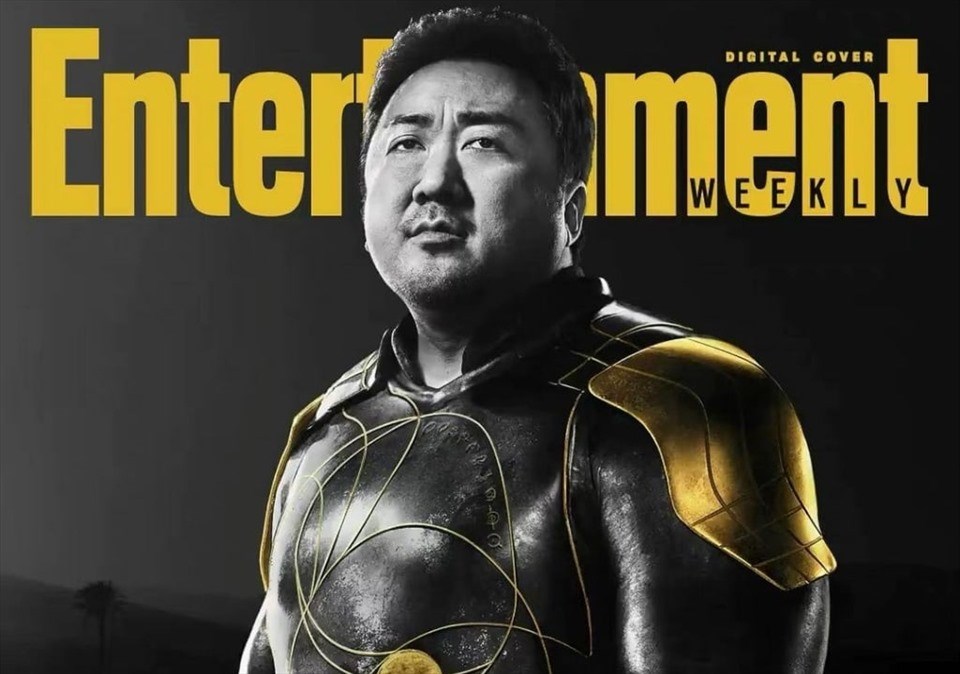 Hình ảnh của Ma Dong Seok trong phim siêu anh hùng. Ảnh: Poster. Hình ảnh của Ma Dong Seok trong phim siêu anh hùng. Ảnh: Poster.