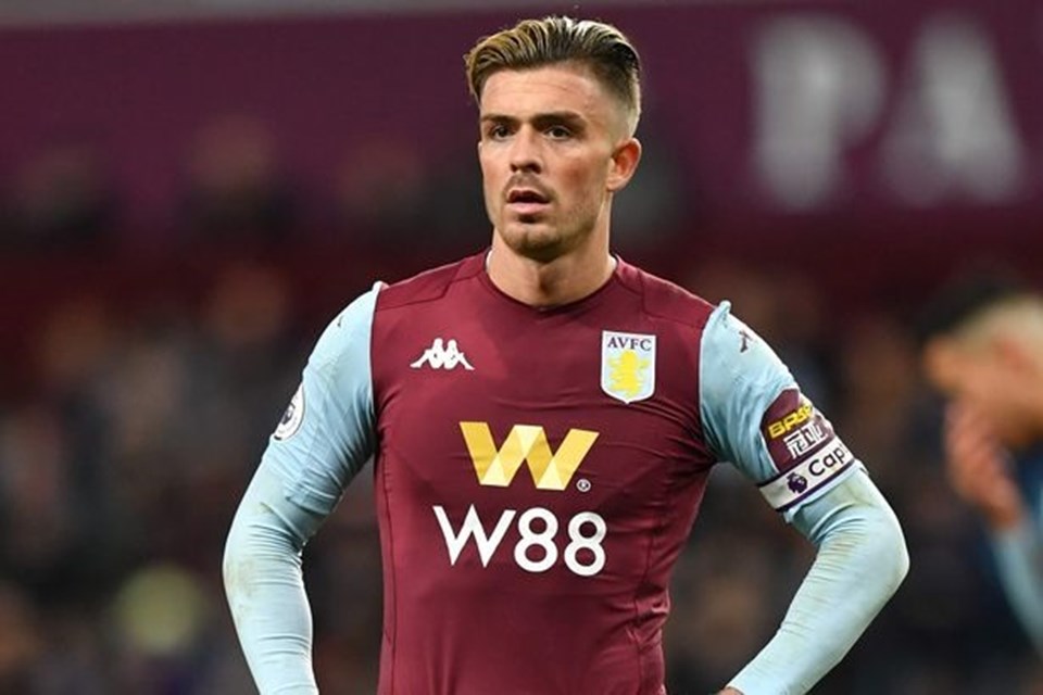 Jack Grealish (Aston Villa). Ảnh: AFP. Jack Grealish (Aston Villa). Ảnh: AFP.
