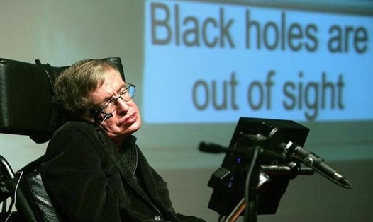 Nhà bác học thiên tài Stephen Hawking. Ảnh: AFP