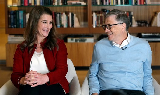 Bill Gates và Melinda French Gates chính thức hoàn tất ly hôn. Ảnh: AFP