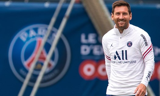 Lionel Messi nhiều khả năng không ra sân cho PSG tại vòng 3 Ligue 1. Ảnh AFP