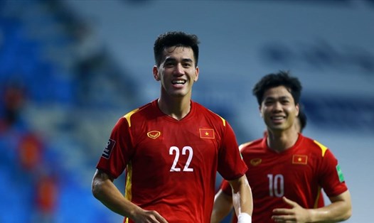 Các tuyển thủ đội tuyển Việt Nam có sự tự tin nhất định nhưng cũng cần biết rõ thực lực ở đâu so với các đối thủ trong bảng. Ảnh: AFC.