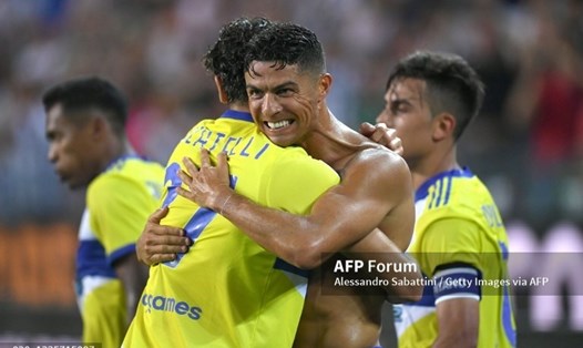 Ronaldo vẫn đầy khát khao giành chiến thắng cùng Juventus. Ảnh: AFP