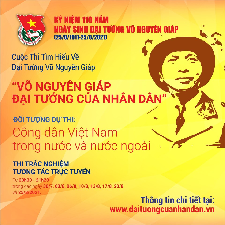 Kỷ niệm 110 năm Ngày sinh Đại tướng Võ Nguyên Giáp 25 8 1911 25 8 2021   baoninhbinhorgvn