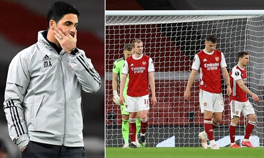Mikel Arteta nên chia tay Arsenal để tìm bến đỗ vừa sức hơn? Ảnh: AFP.