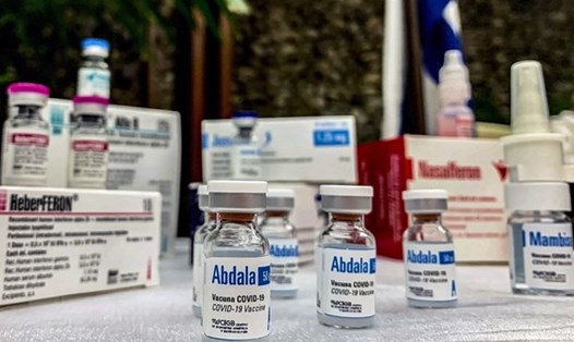 Vaccine Abdala của Cuba. Ảnh: AFP