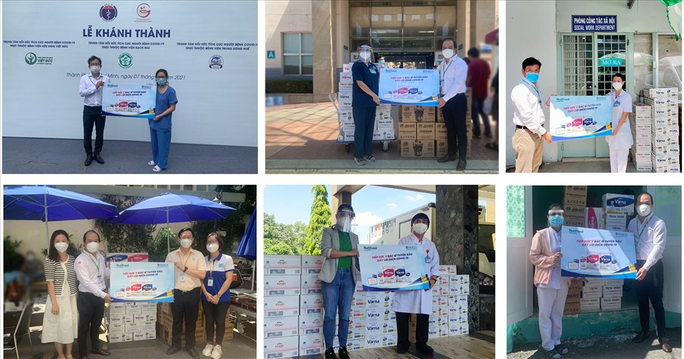 Chương trình Tiếp sức y bác sỹ tuyến đầu đầy lùi dịch COVID-19