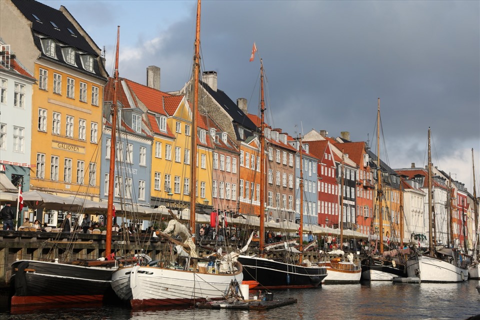 Trung tâm thành phố an toàn nhất thế giới năm 2021 Copenhagen. Ảnh: AFP