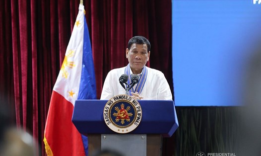 Tổng thống Philippines Rodrigo Duterte. Ảnh: Presidential Communications