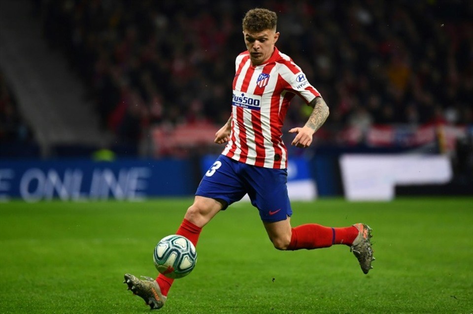 Kieran Trippier (Atletico Madrid). Ảnh: AFP. Kieran Trippier (Atletico Madrid). Ảnh: AFP.