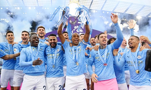 Theo dự đoán của máy tính, Manchester City sẽ bảo vệ được chức vô địch. Ảnh: Premier League