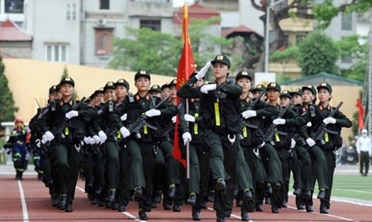 Học viện Cảnh sát nhân dân tăng 87 chỉ tiêu tuyển sinh năm 2021. Ảnh: Tuệ Minh (chụp trước dịch COVID-19).