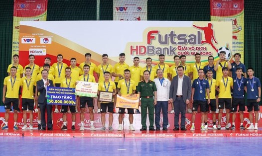 Câu lạc bộ futsal Sahako sẽ không đại diện Việt Nam tham dự giải futsal Đông Nam Á 2021. Ảnh: VFF