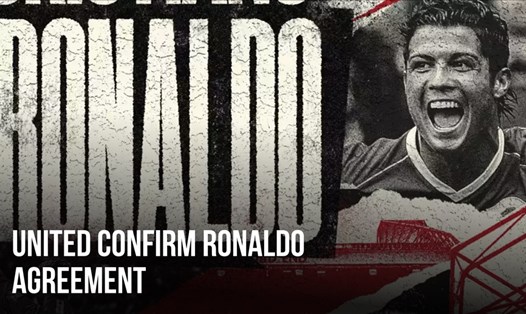 Manchester United xác nhận Cristiano Ronaldo sẽ trở lại sân Old Trafford. Ảnh: M.U