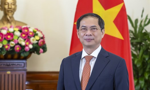 Ủy viên Trung ương Đảng, Bộ trưởng Ngoại giao Bùi Thanh Sơn. Ảnh: Bộ Ngoại giao