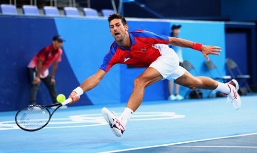 Djokovic là ứng cử viên số 1 tại giải. Ảnh AFP