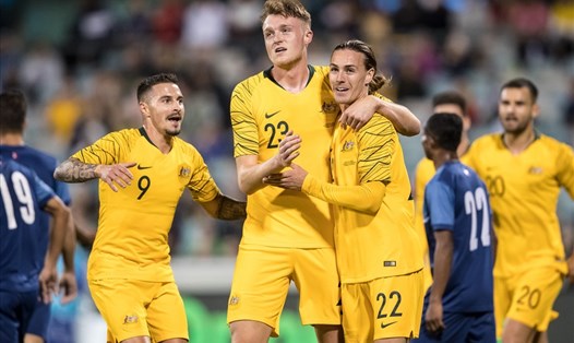 Tuyển Australia chốt đội hình cực mạnh để đấu tuyển Việt Nam và Trung Quốc. Ảnh: Socceroos.
