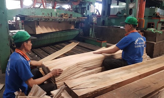 Chỉ số sản xuất công nghiệp của 2 tỉnh Bình Dương, Đồng Nai cũng tăng nhờ sản xuất, chế biến gỗ tăng. Ảnh minh họa: Vũ Long