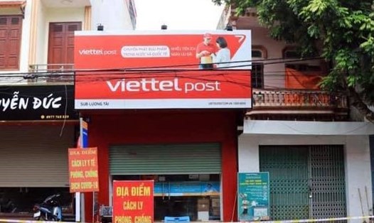 Cửa hàng Viettel Post Lương Tài. Ảnh: BBN.